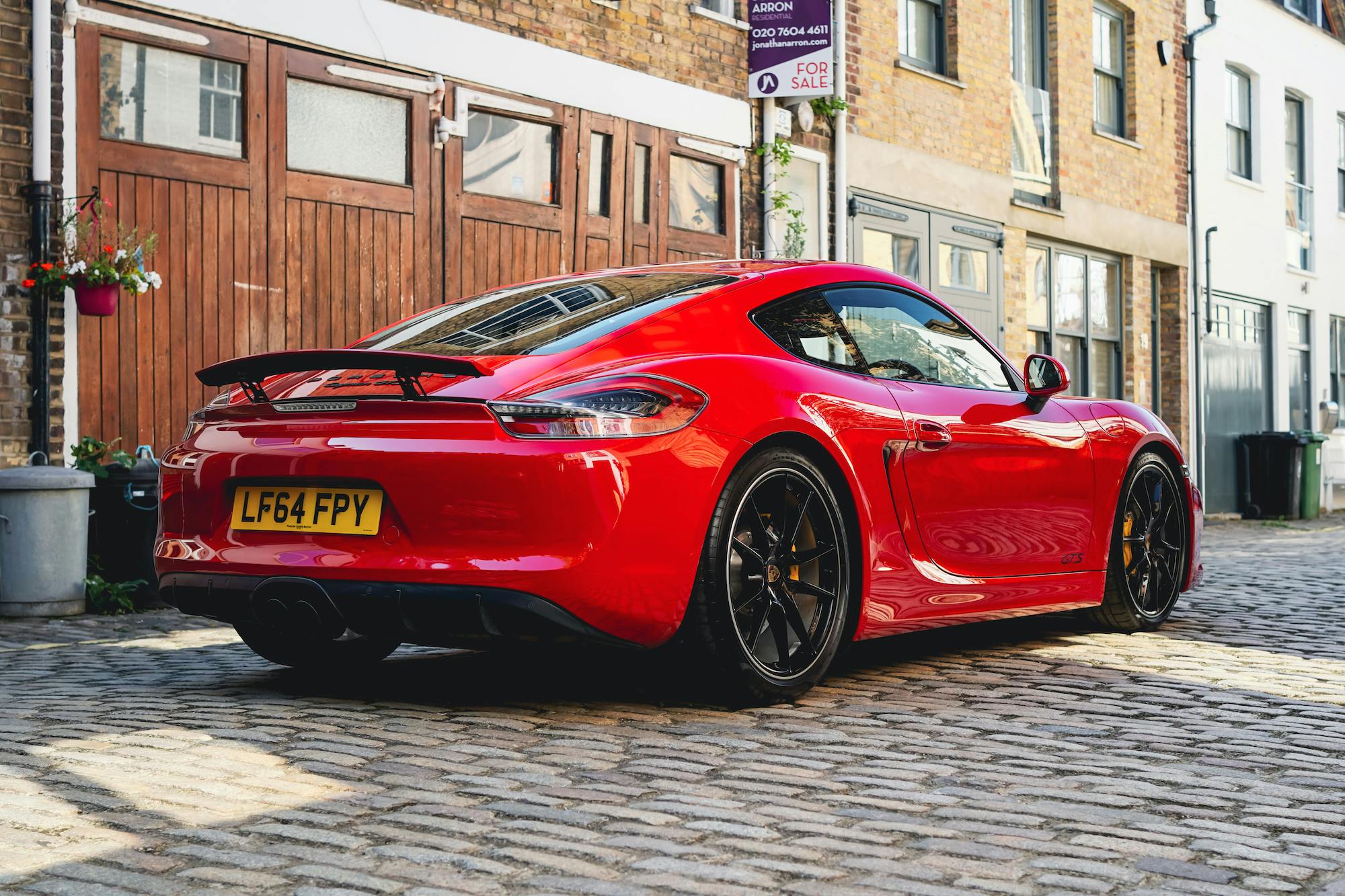 2014 PORSCHE (981) CAYMAN GTS 13,867 MILES for sale by auction in